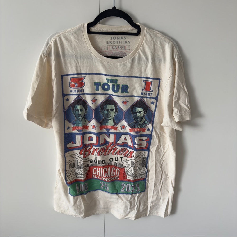 Jonas Brothers Chicago Concert T-Shirt
